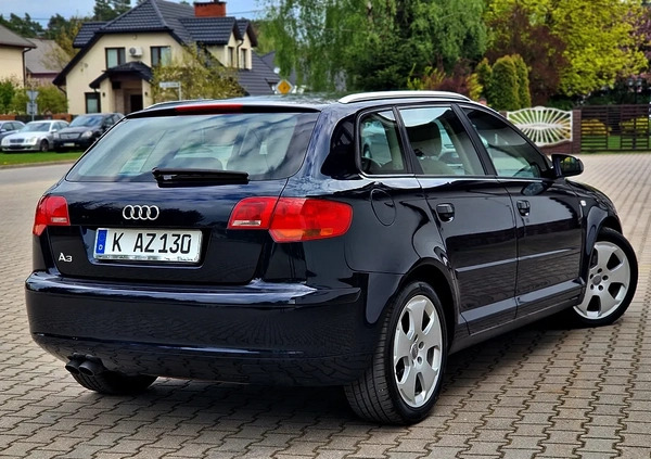 Audi A3 cena 22900 przebieg: 235000, rok produkcji 2008 z Brok małe 742